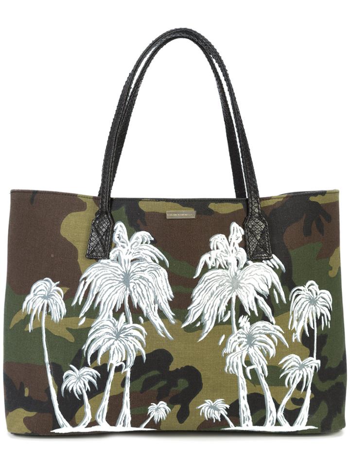 Elisabeth Weinstock Sydney Palm Trees Tote - Green