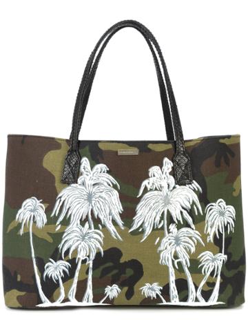 Elisabeth Weinstock Sydney Palm Trees Tote - Green