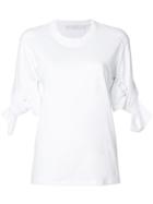 Victoria Victoria Beckham Bow Cuff T-shirt - White