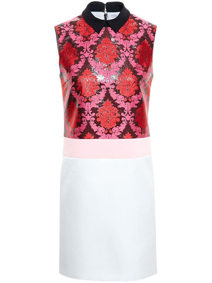 Mary Katrantzou Sleeveless Jacquard Dress