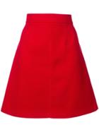 Red Valentino High Waist Skirt