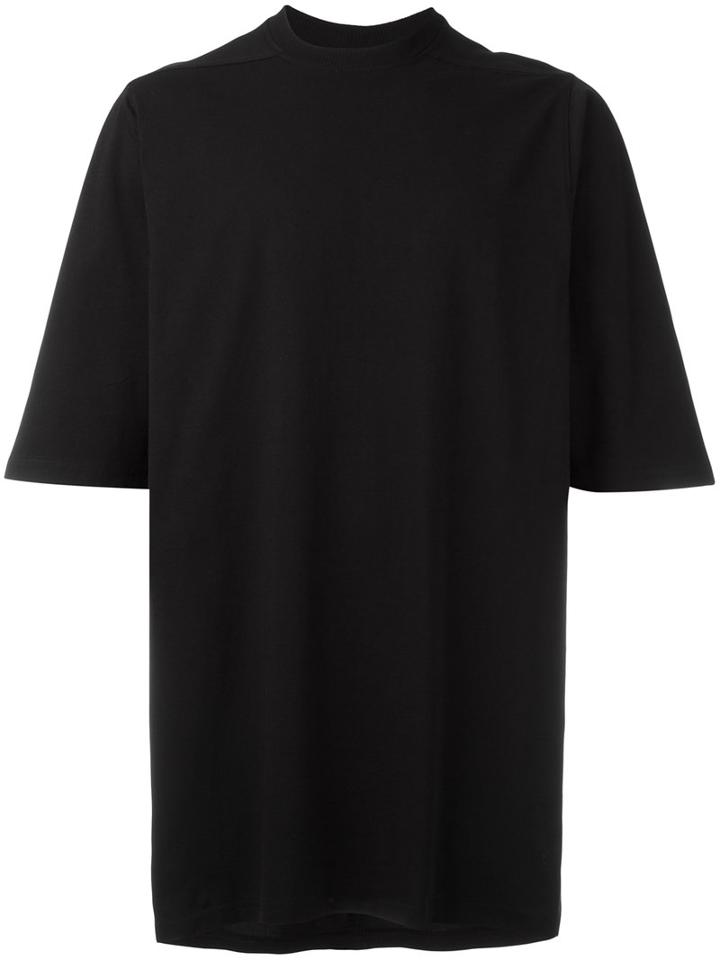 Rick Owens Drkshdw - Oversized T-shirt - Men - Cotton - One Size, Black, Cotton