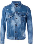Saint Laurent 'sweet Dreams' Denim Jacket, Men's, Size: Small, Blue, Cotton