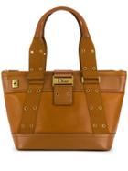 Christian Dior Pre-owned 2000's Eyelet-embellished Tote - Brown