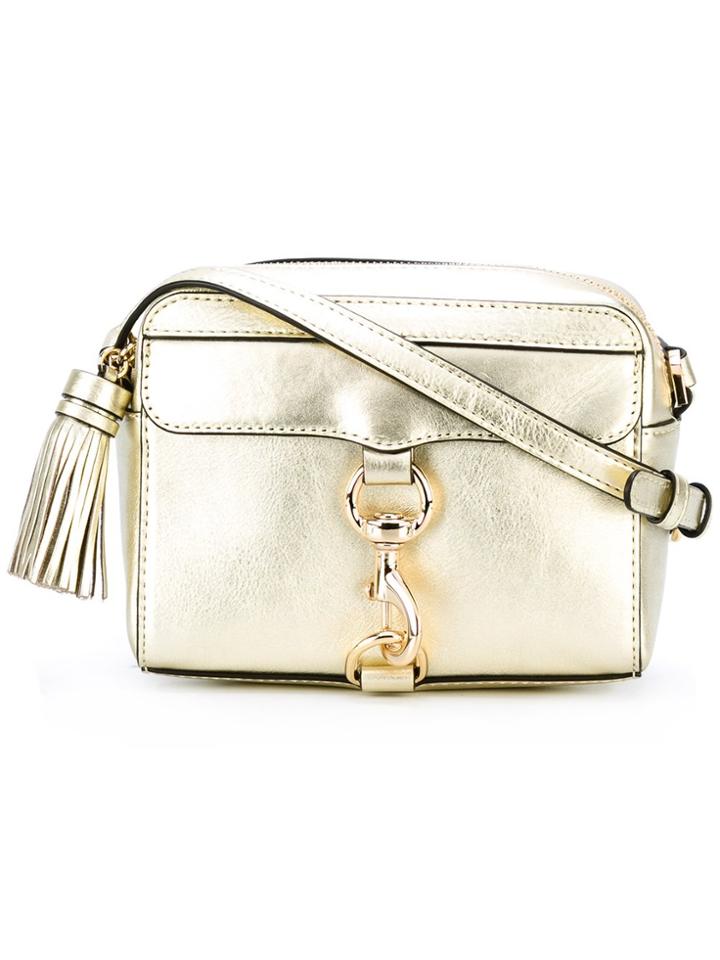 Rebecca Minkoff Lobster Clasp Crossbody Bag - Metallic