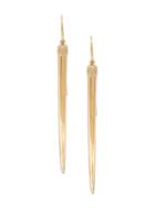 Shaun Leane No.1 Diamond Long Earrings - Gold