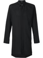 Ann Demeulemeester Long Shirt, Men's, Size: Xl, Black, Cotton