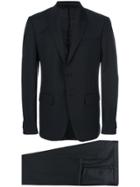 Givenchy Tonal Check Two Piece Suit - Black