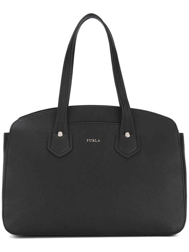 Furla - Top Handles Tote - Women - Leather - One Size, Women's, Black, Leather