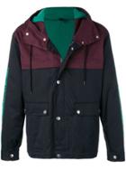 Kenzo Colourblock Windbreaker - Blue