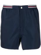 Fila Patch Detailed Deck Shorts - Blue