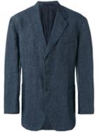 Romeo Gigli Vintage Lightweight Blazer, Men's, Size: 52, Blue
