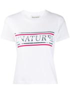 Être Cécile Nature Printed T-shirt - White