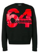 Dsquared2 64 Logo Sweatshirt - Black
