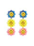 Venessa Arizaga Happy Flower Earrings - Multicolour