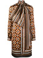 Mary Katrantzou Abstract Print Dress - Brown