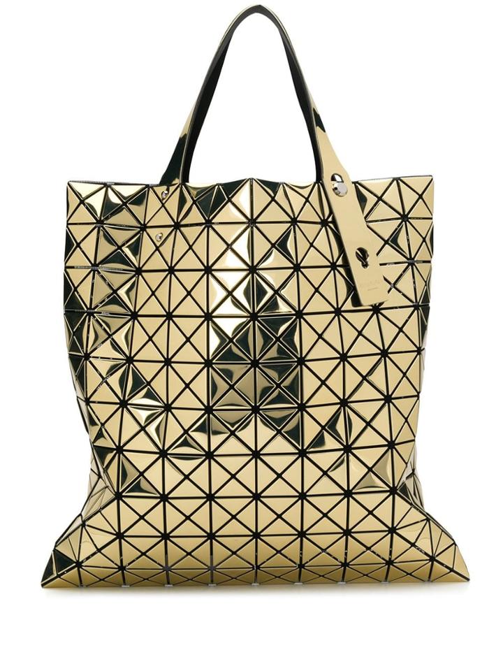 Bao Bao Issey Miyake Metallic Prism Tote Bag - Gold