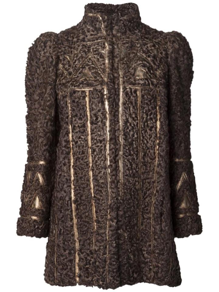 Christian Dior Vintage Astrakhan Fur Coat