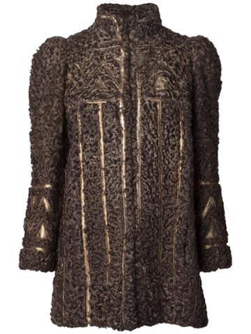 Christian Dior Vintage Astrakhan Fur Coat