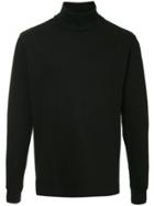 Wood Wood High Neck Sweater - Black