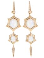Stephen Webster 'crystal Haze' Quartz And Diamond Drop Earrings -