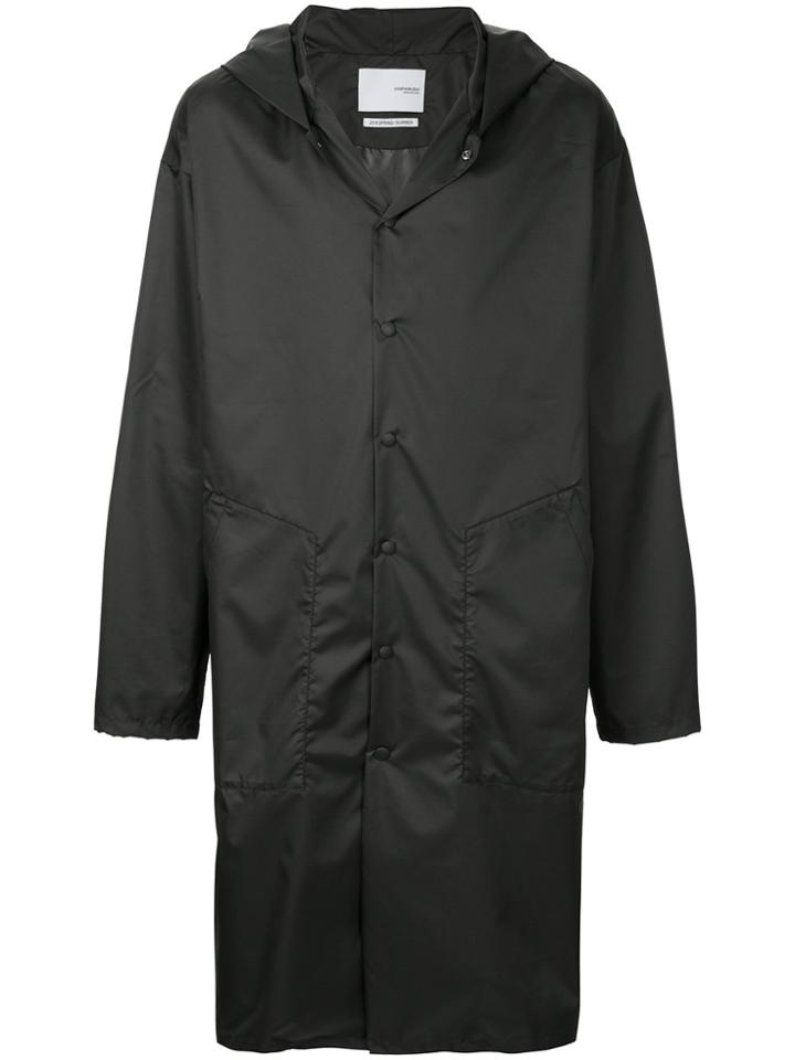 Yoshiokubo Think Before Wear Packable Raincoat - Black