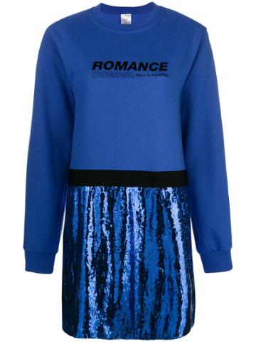 Brognano Romance Sweatdress - Blue