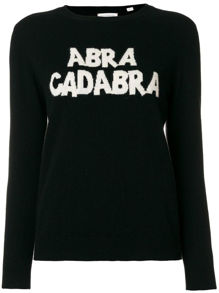 Chinti & Parker Cashmere Abracadraba Sweater - Black