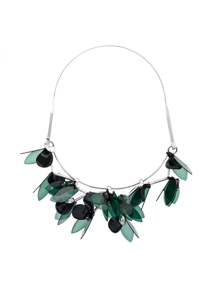 Marni Fringed Necklace - Metallic