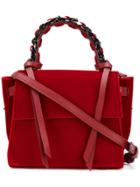 Elena Ghisellini Mini Chain Tote Bag - Red
