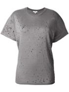 Iro Plain T-shirt, Women's, Size: Medium, Grey, Linen/flax