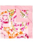 Salvatore Ferragamo Alabastro Scarf, Women's, Pink/purple, Silk