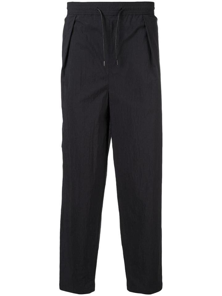 Yoshiokubo Tuck Track Trousers - Blue