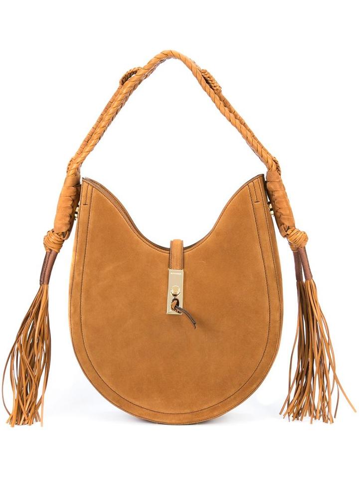Altuzarra 'bull Rope' Hobo Bag, Women's, Brown, Suede