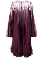 Rubin Singer Laser Cut Shift Dress - Purple