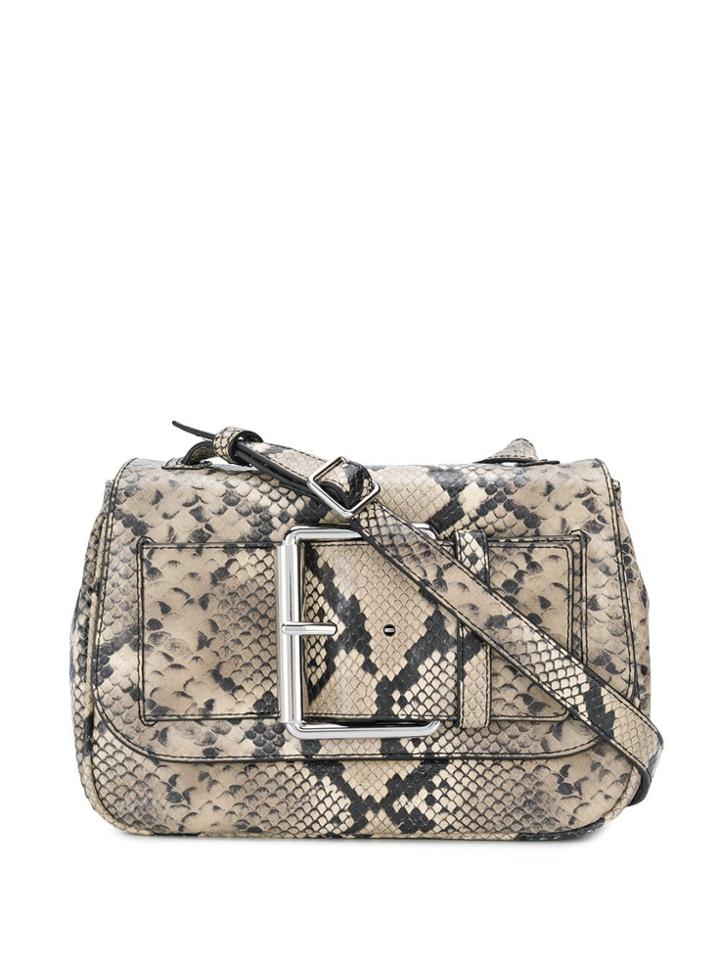 Tommy Hilfiger Tommy X Zendaya Snakeskin Effect Crossbody Bag - Brown
