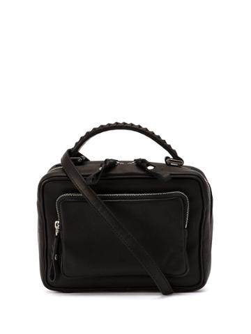 Cornelian Taurus By Daisuke Iwanaga Double Zip Shoulder Bag - Black