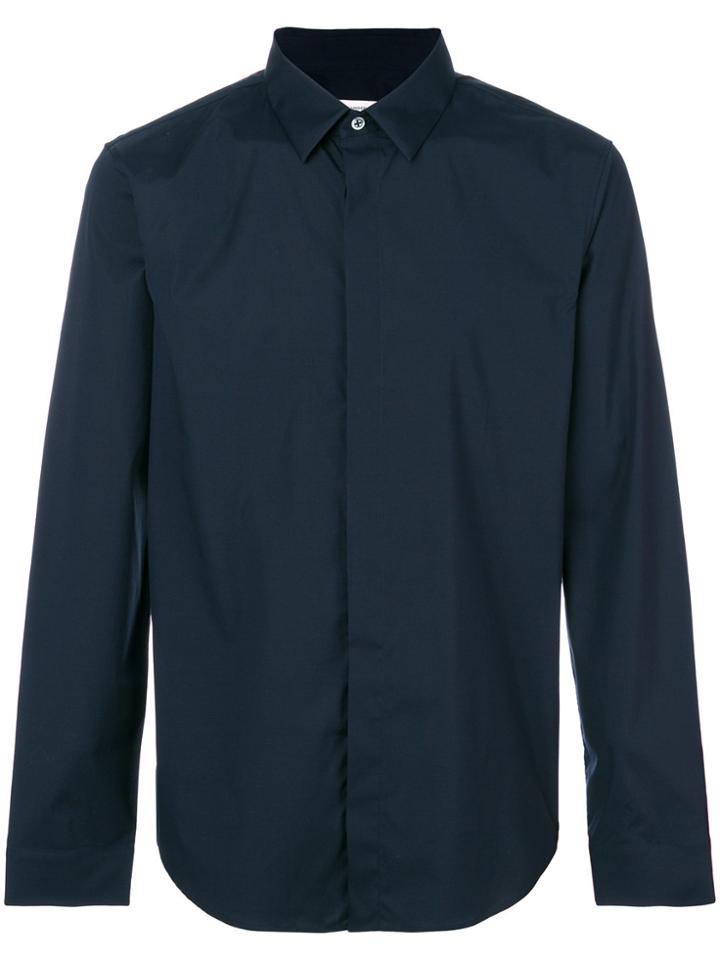 Jil Sander Concealed Fastening Shirt - Blue
