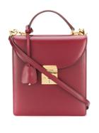 Mark Cross Uptown Tote - Red