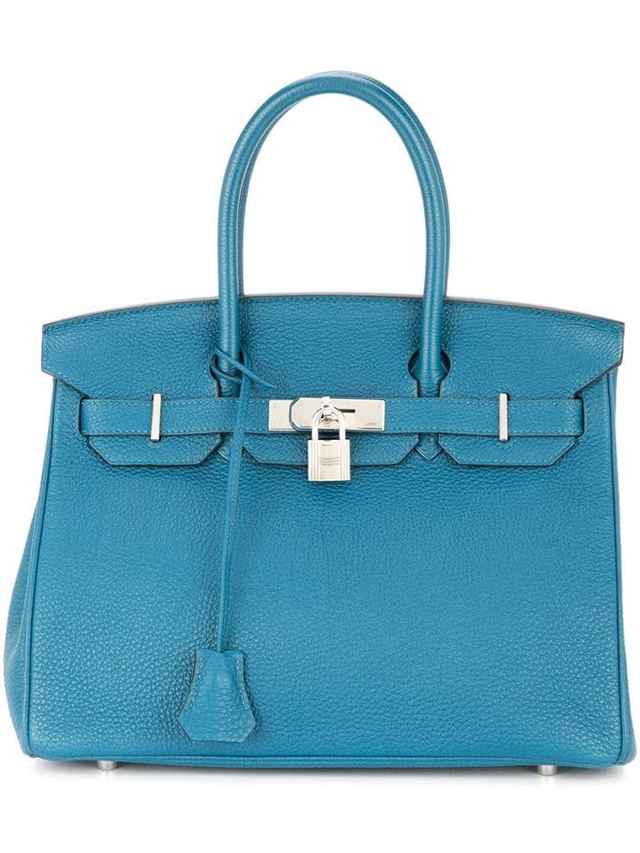 Hermès Vintage Birkin 30 Handbag - Blue