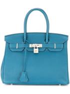 Hermès Vintage Birkin 30 Handbag - Blue