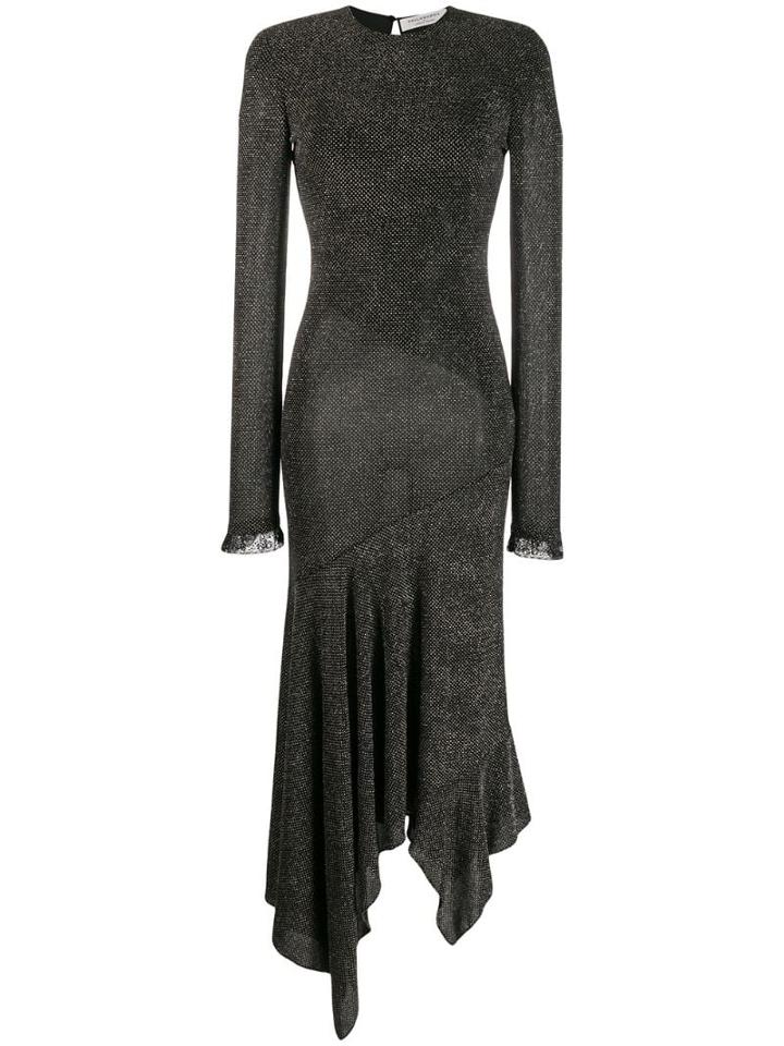 Philosophy Di Lorenzo Serafini Embellished Long Dress - Black