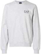 Ea7 Emporio Armani Logo Sweatshirt - Grey