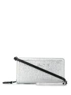 Diesel Wallet-on-chain Shoulder Bag - Silver