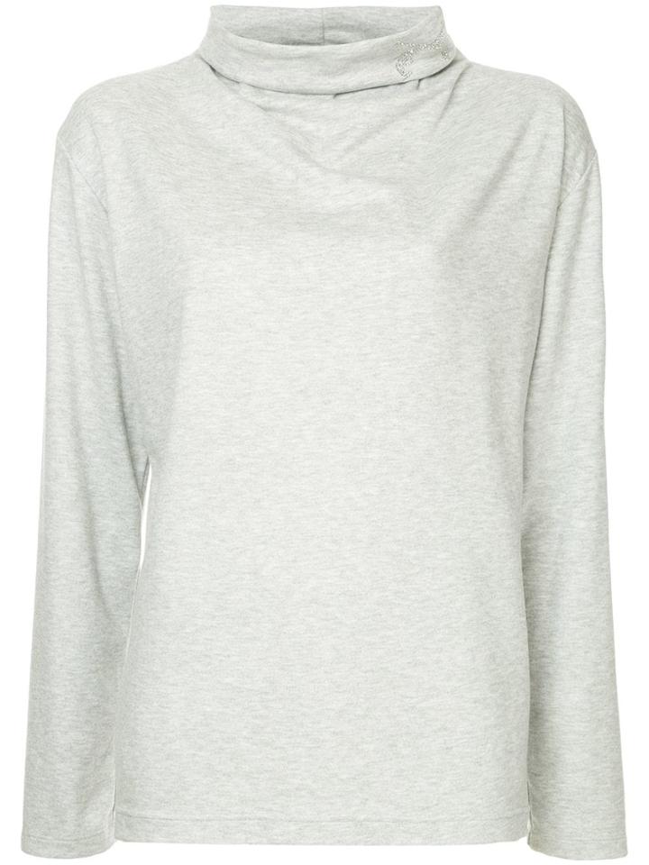Roarguns Turtle Neck Jumper - Grey