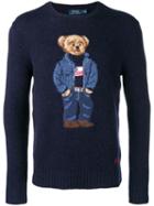 Polo Ralph Lauren Teddy Bear Knitted Jumper - Blue