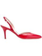 Stuart Weitzman Sleek Sandals - Red