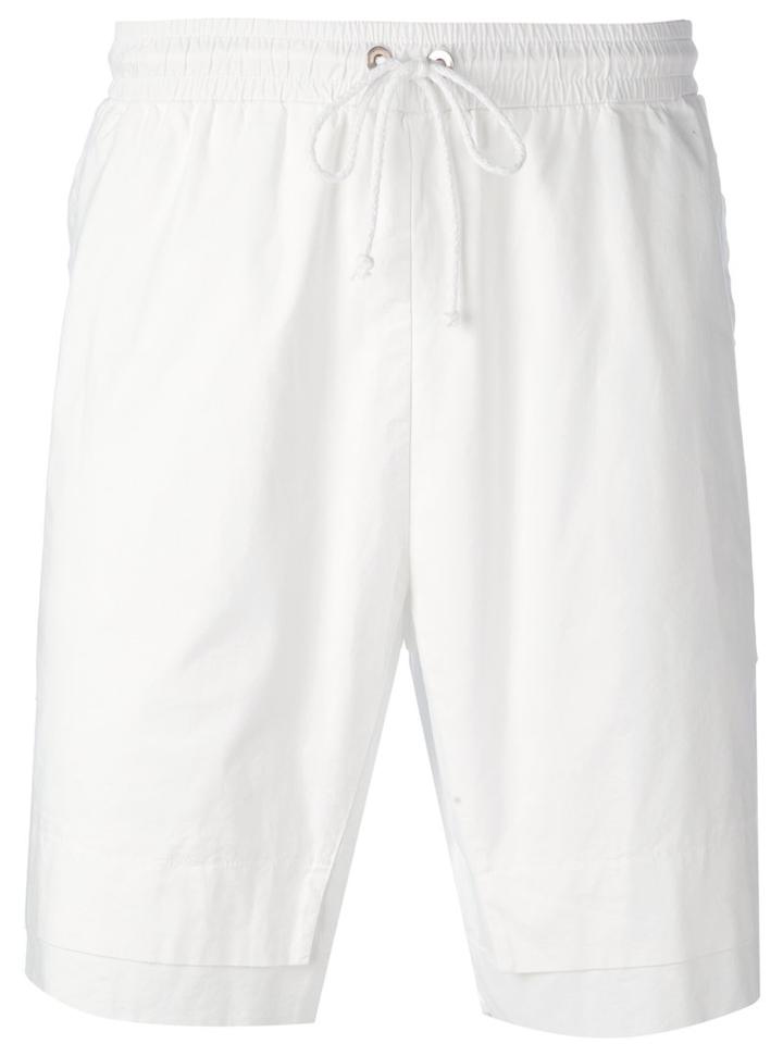 Lost & Found Rooms - Layered Shorts - Men - Cotton/spandex/elastane - M, White, Cotton/spandex/elastane