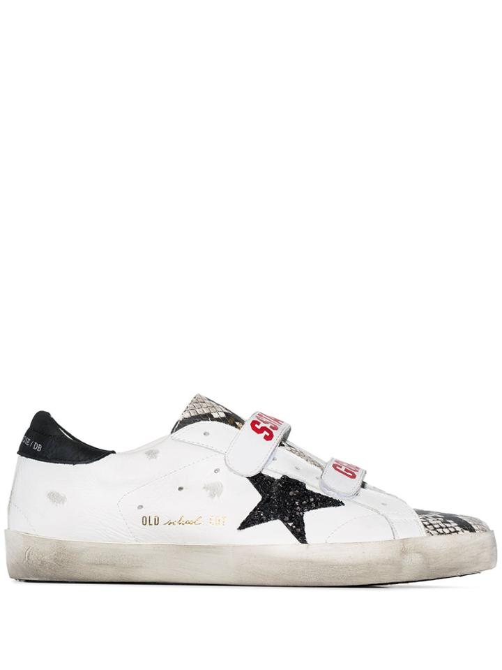 Golden Goose Old School Superstar Sneakers - White