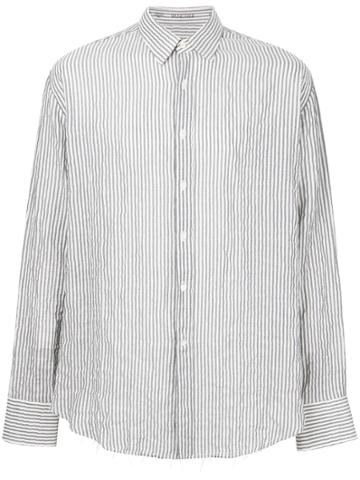 Vangher Broken Striped Shirt - Blue